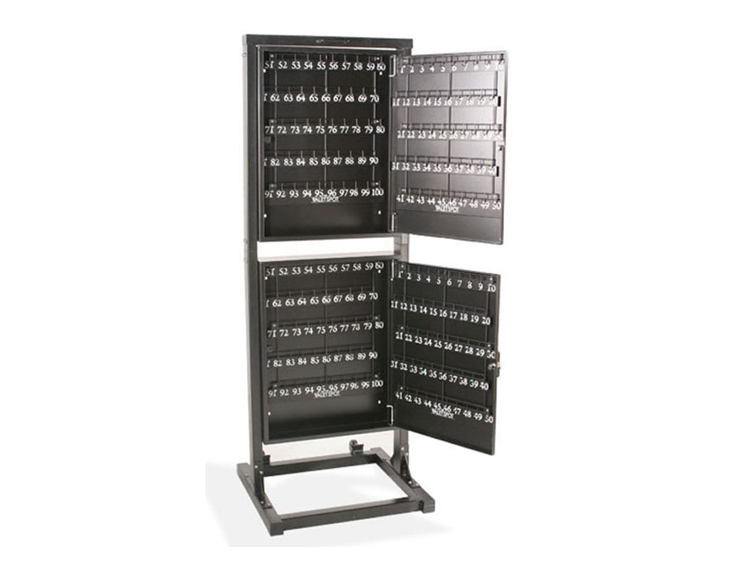 200 key boxes with stand