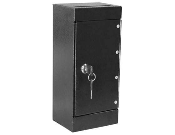 lockable tip box
