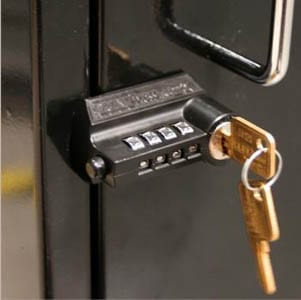 Combination Lock for Professional Valet Podium