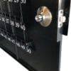 Deluxe Valet Podium Schlage Lock Installed Inner View
