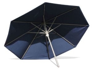 Aluminum Valet Umbrella - BLue