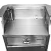 Stainless steel podium counter