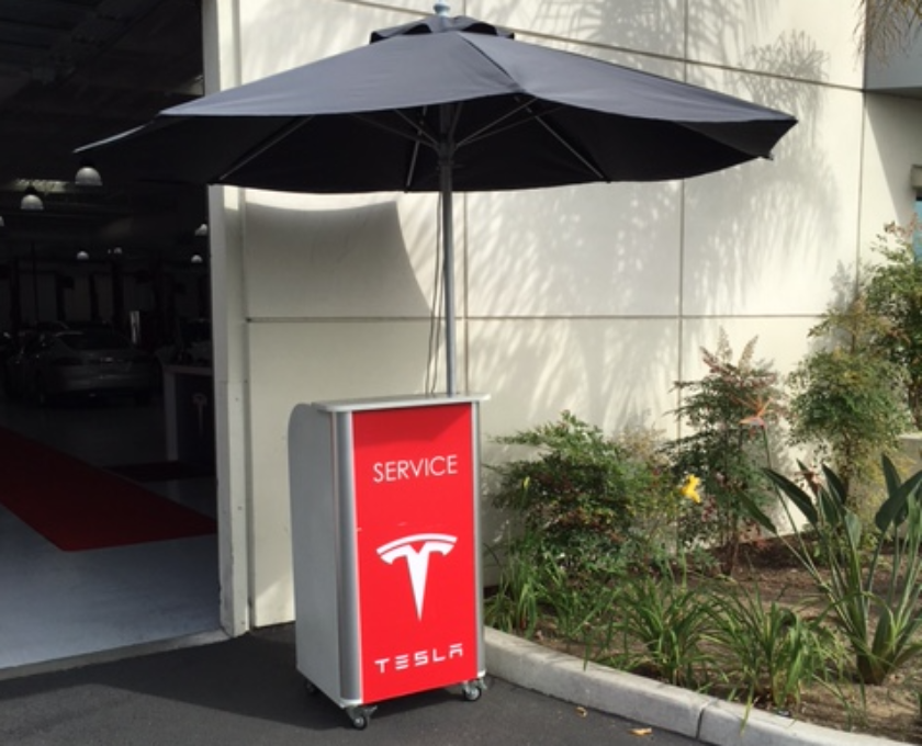 Tesla режим valet