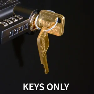 Combination lock - keys ONLY