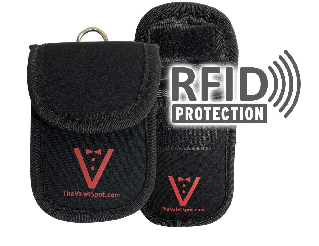 The Valet Spot Keyfob Pouch RFID