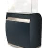 Professional valet Kiosk with Sneeze Guard front view