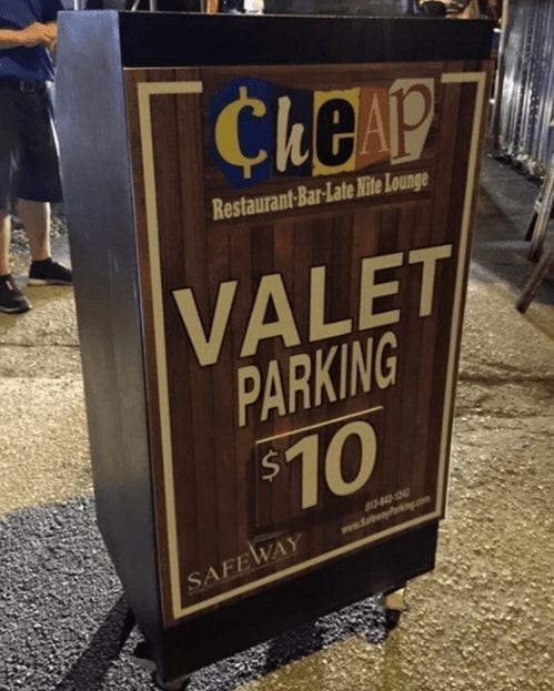 Safeway Parking Standard Valet Podium