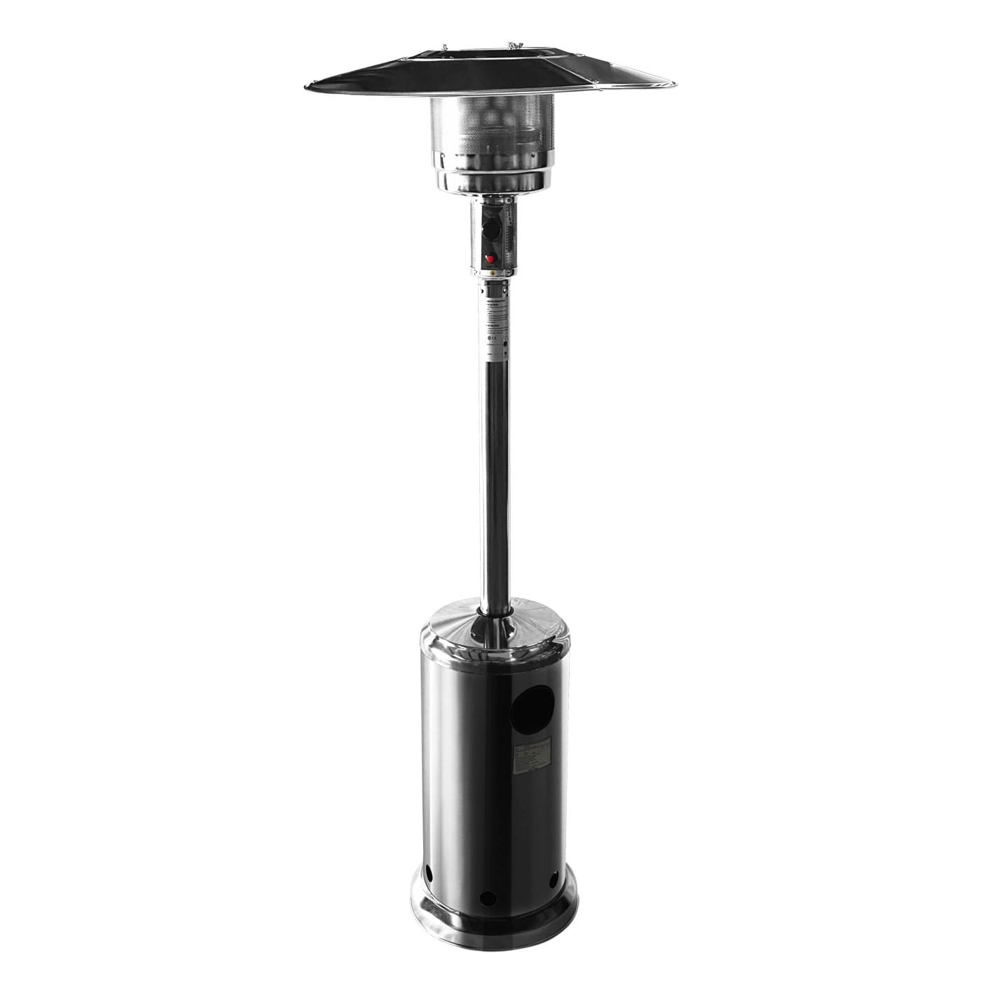patio outdoor heater stainless steel base