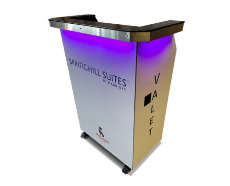 Springghill Suites Deluxe Podium with Purple LED