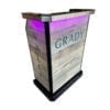 Custom Deluxe Valet Podium with Decal Print on Laminated Panels