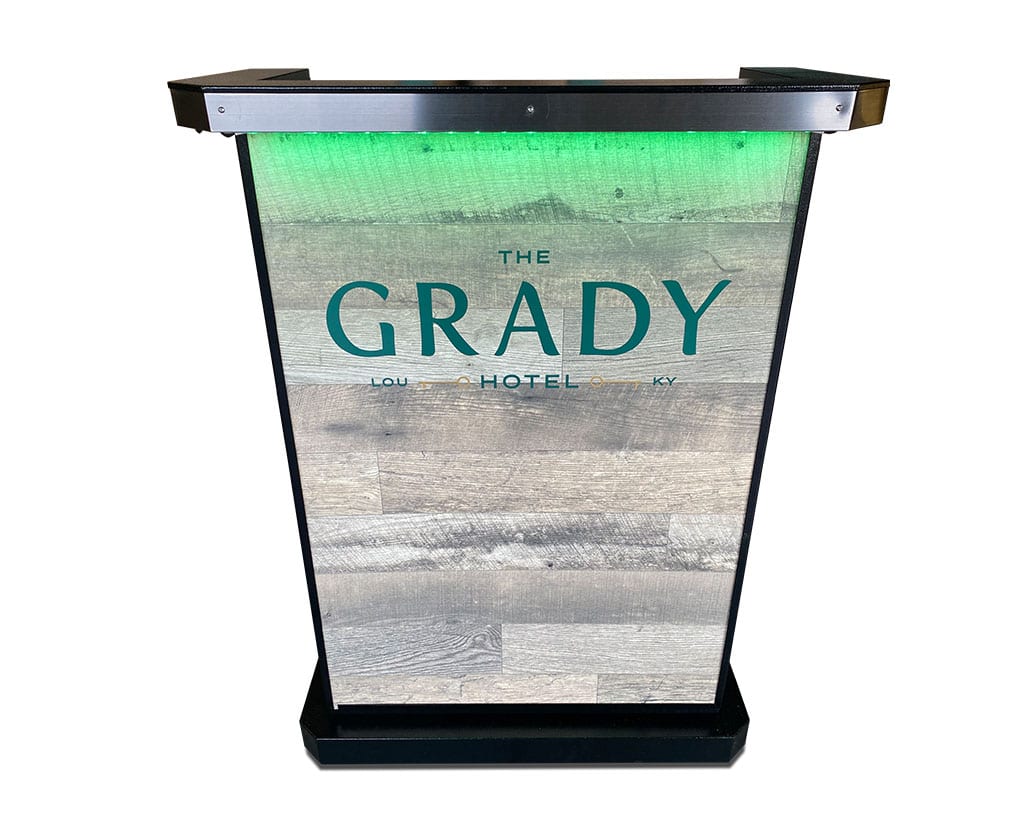 The Grady Hotel Custom Deluxe Podium