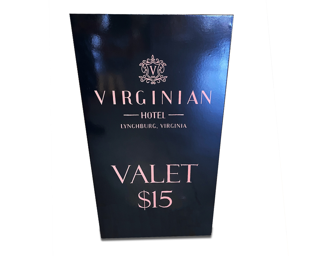 Virginian Hotel Valet Standard Podium